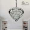 Crystal Droplet Modern Chandelier Ceiling Light Shade