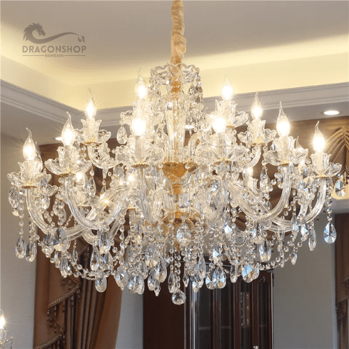 European-style living room crystal chandelier
