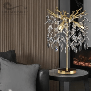 Tamsin Modern Clear Crystal Table Lamp