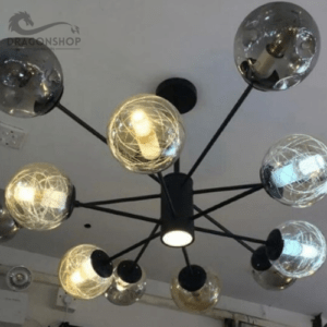 Art Deco Round Replacement Chandelier