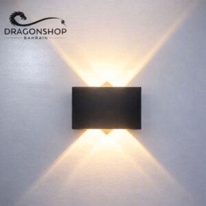 LED Up Down Wall Light 2+2 – Warm White, IP65 Waterproof & Shockproof (Metal)